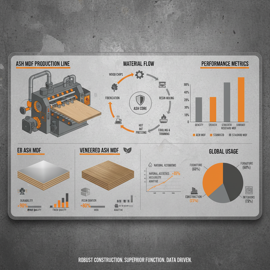 Advancements in Ash MDF for Sustainable and Versatile Applications