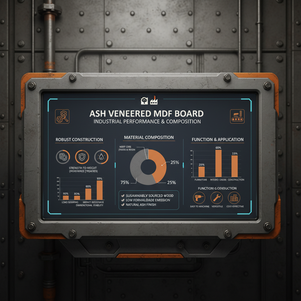 Exploring the Versatility and Benefits of Ash Veneered MDF Board for Modern Design