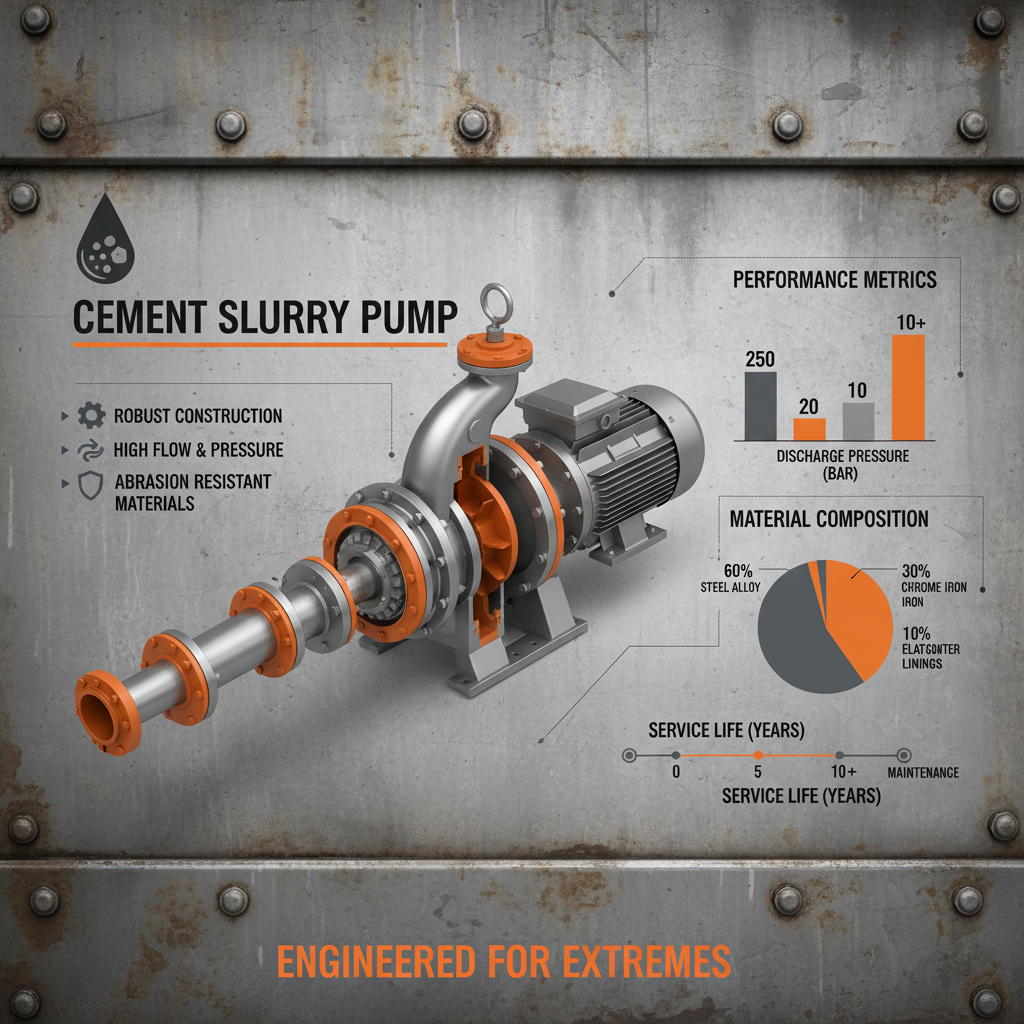 Optimizing Industrial Efficiency with Advanced Cement Slurry Pump Technologies