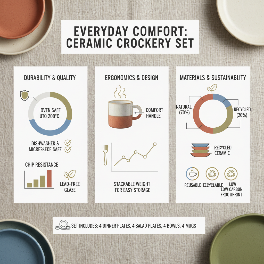 Exploring the Enduring Appeal of Ceramic Crockery Sets and Global Trends