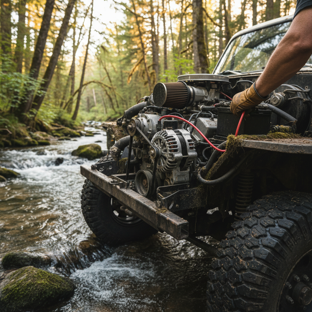 The Versatile 100 amp 1 Wire Alternator for Modern Vehicle Power Needs