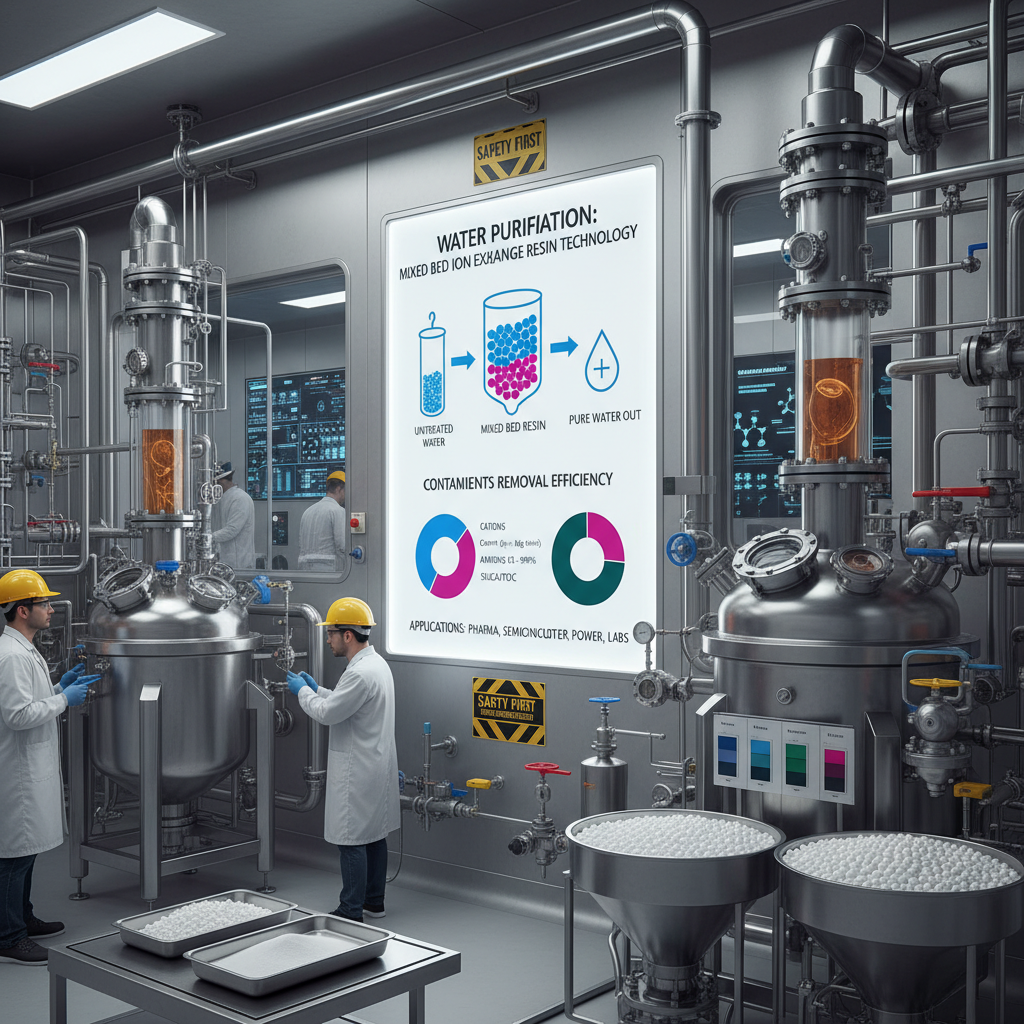 Advancements in Mixed Bed Ion Exchange Resin for Water Treatment Applications