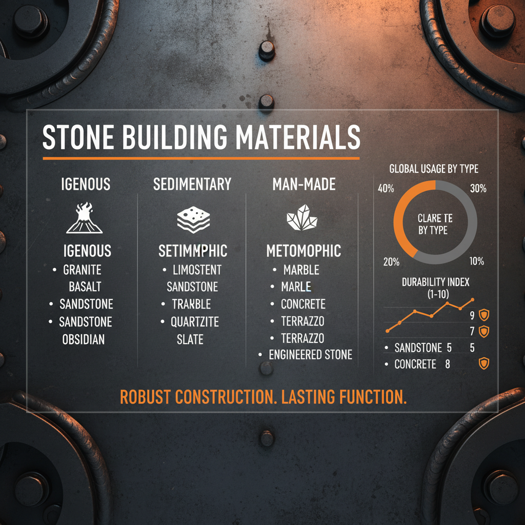 Exploring Diverse Types of Stone Building Materials for Sustainable Construction