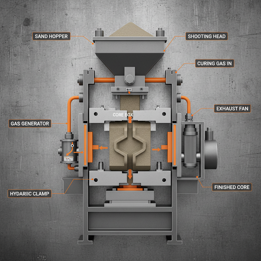 Advanced Sand Core Machine Technology for Enhanced Casting Processes