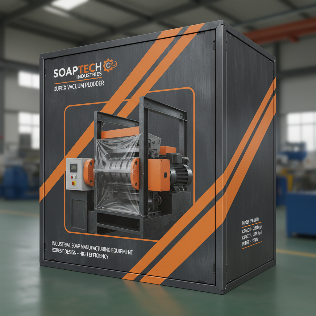 Advancements in Soap Manufacturing with Duplex Vacuum Plodder for Soap