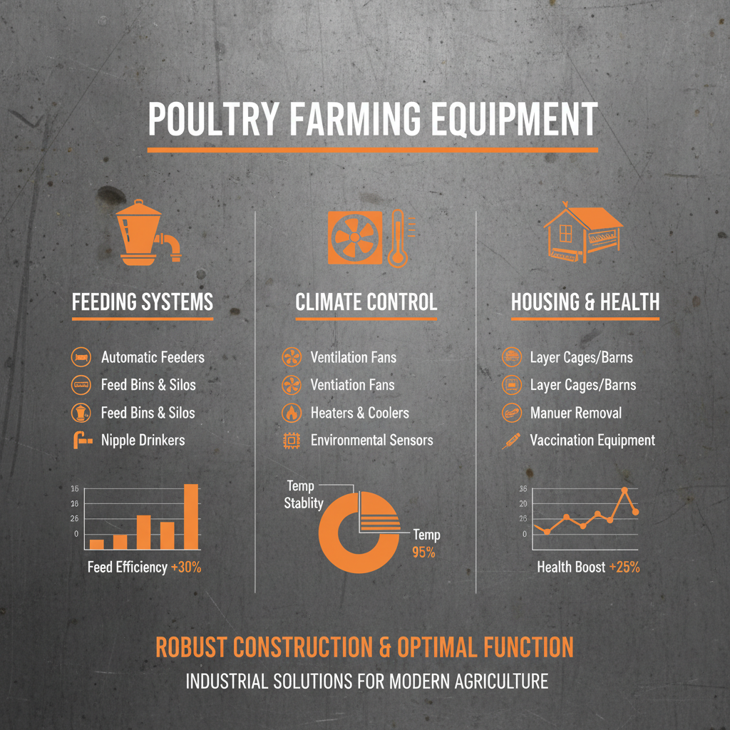 Comprehensive List of Equipment for Poultry Farming and Sustainable Production