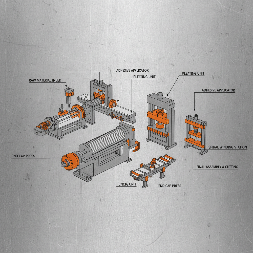 Advanced Truck Air Filter Producing Machine Solutions for Efficient Manufacturing