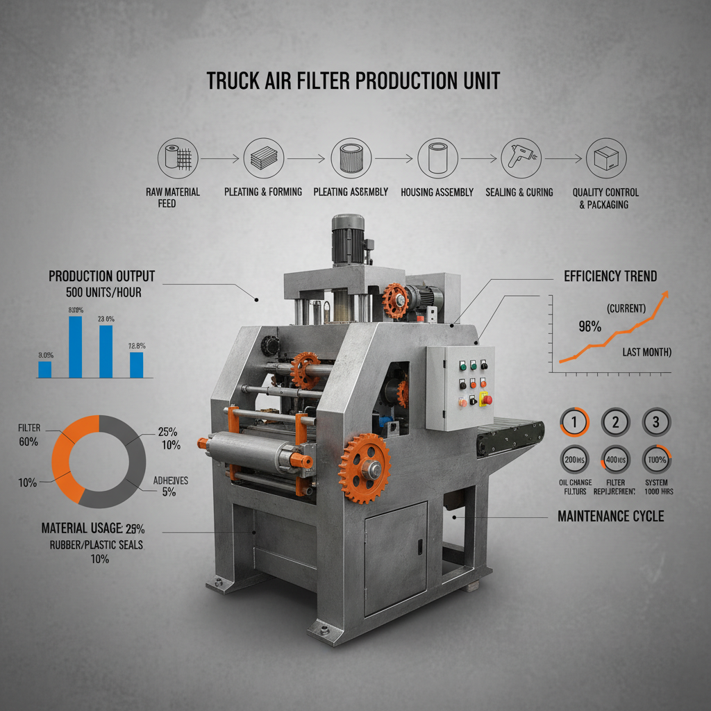 Investing in a High Efficiency Truck Air Filter Producing Machine Solutions