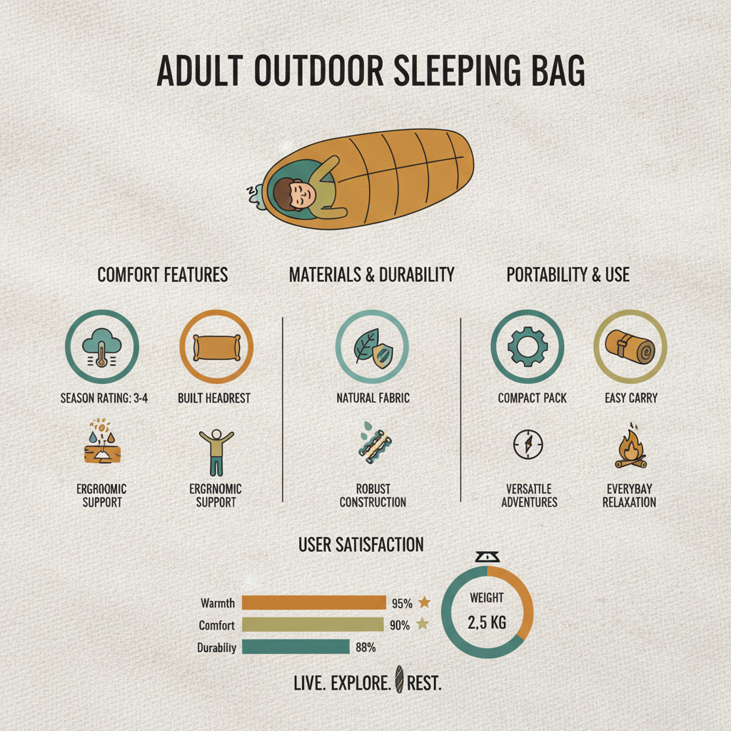 Comprehensive Guide to Choosing the Right Sleeping Bag Adult for Your Needs