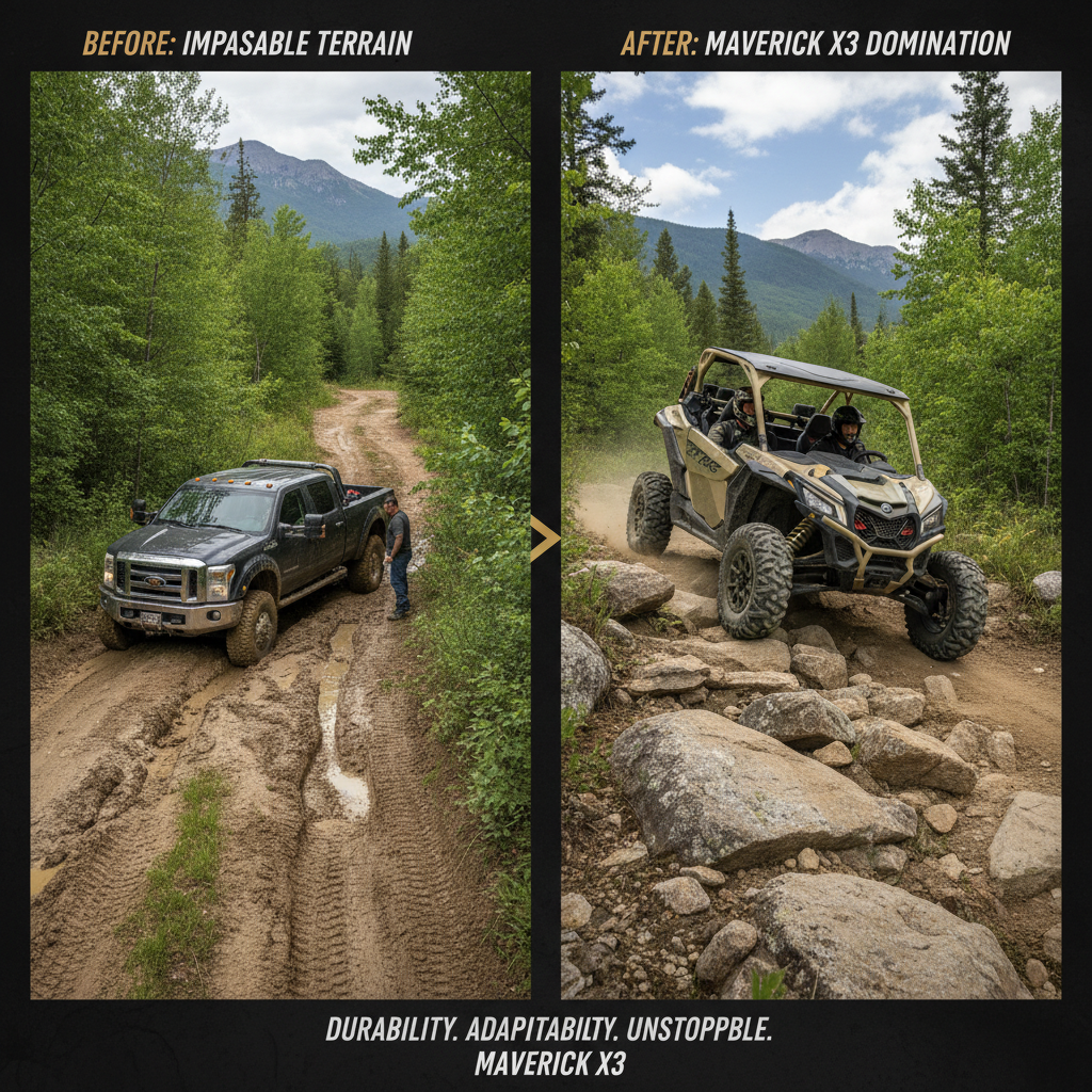 The Maverick X3 A Rugged Utility Vehicle for Diverse Applications