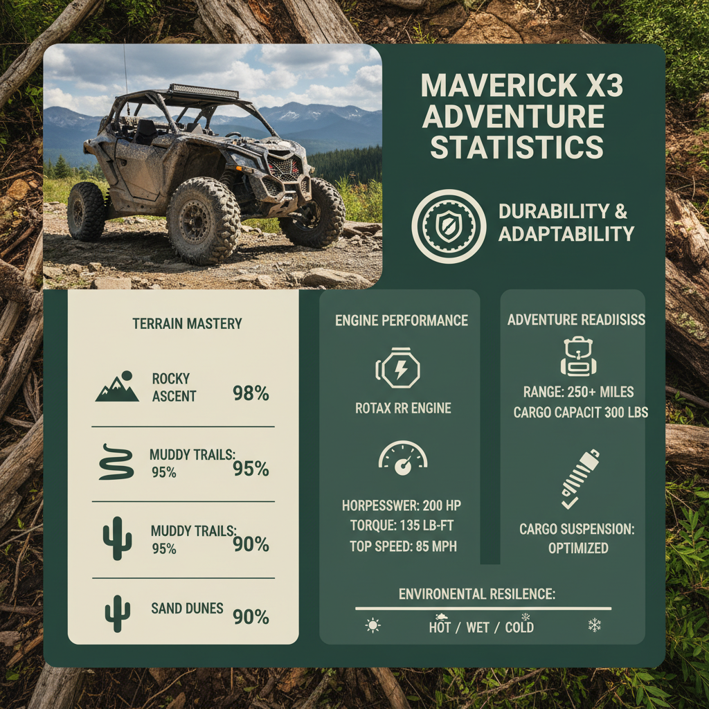 The Maverick X3 A Rugged Utility Vehicle for Diverse Applications
