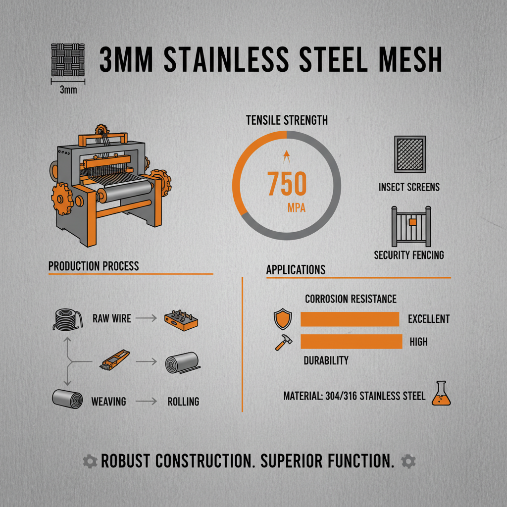 Exploring the Versatility and Applications of 3mm Stainless Steel Mesh