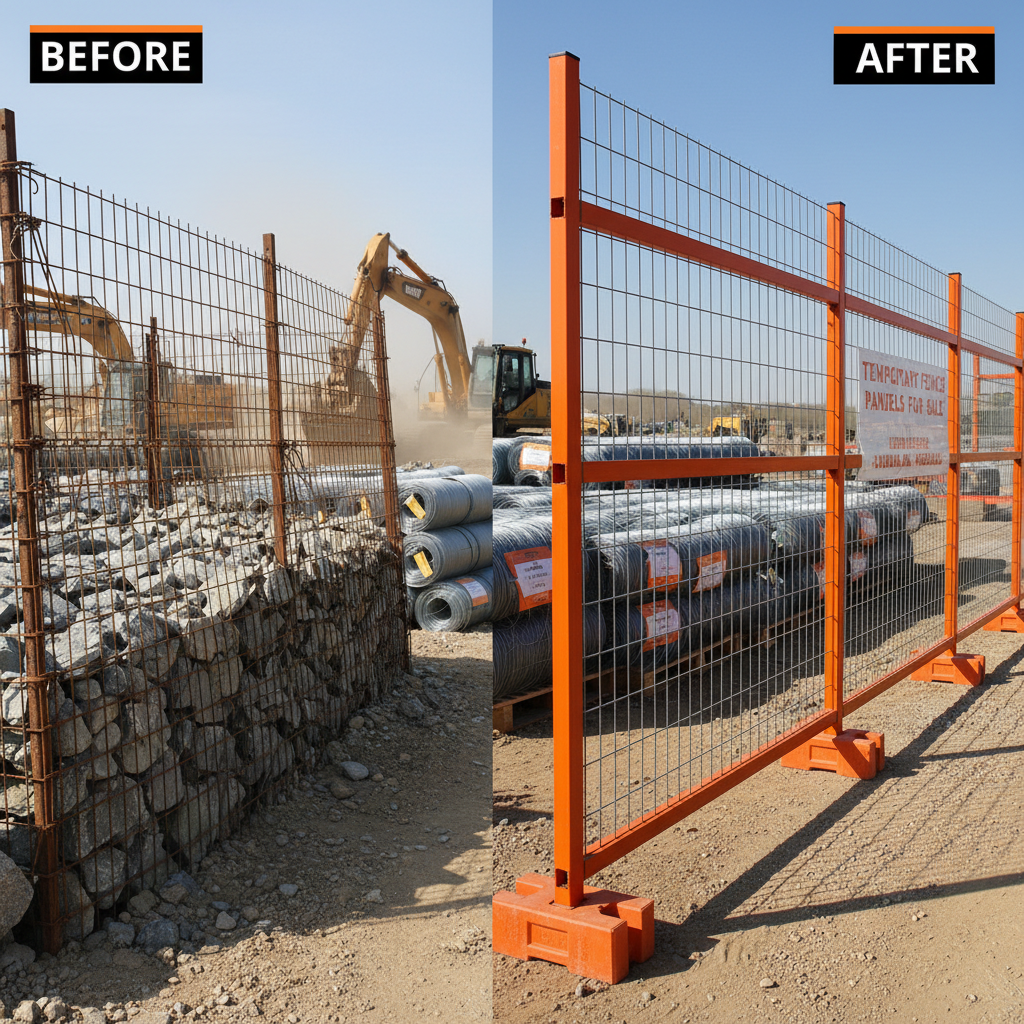 Comprehensive Guide to Temporary Construction Fence Panels for Sale and Site Security
