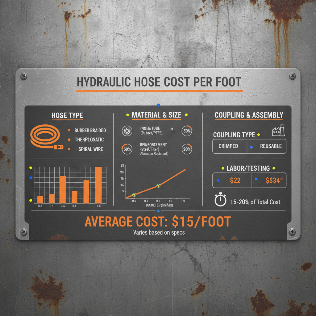 Understanding Hydraulic Hose Cost Per Foot for Optimized Performance