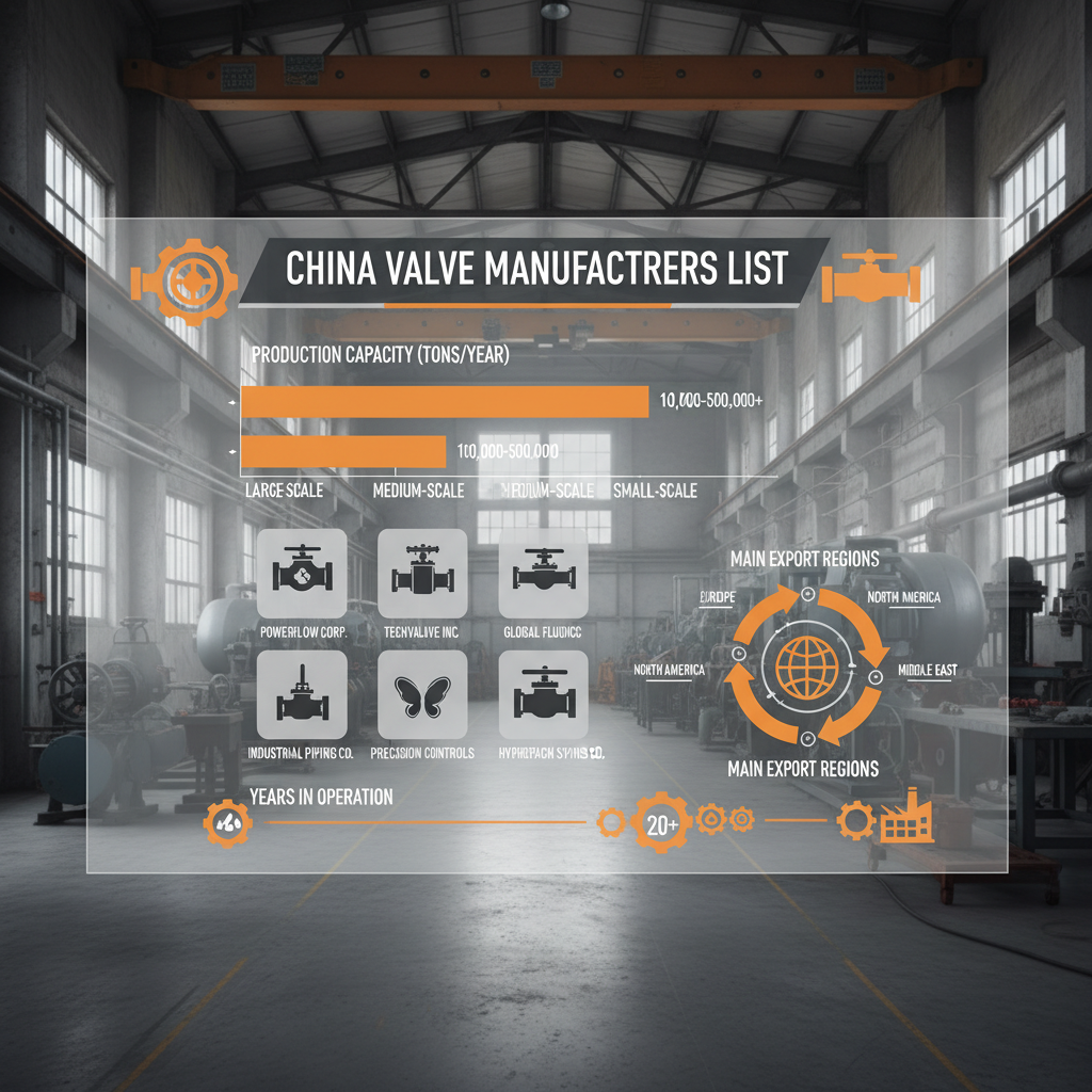 Comprehensive china valve manufacturers list for Global Industrial Solutions