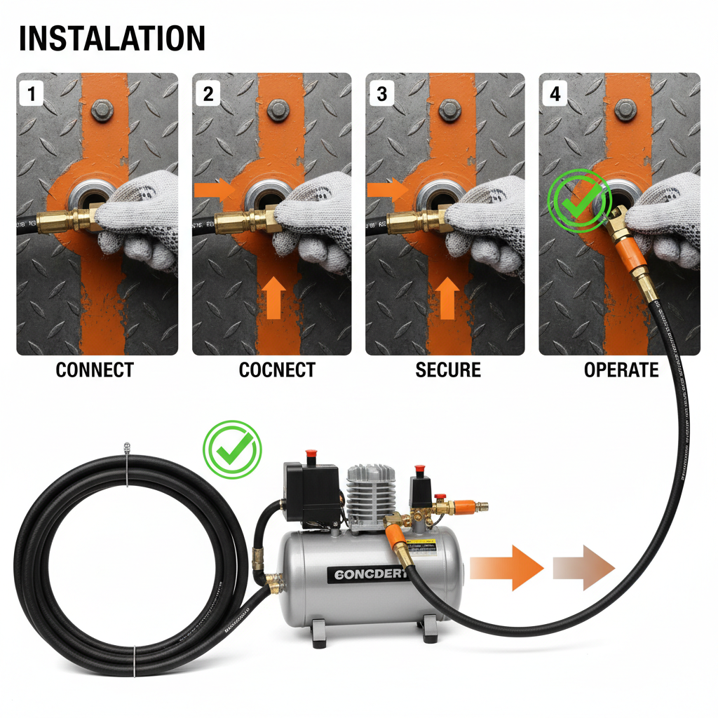 High Performance Air Compressor Rubber Hose for Industrial and Automotive Applications