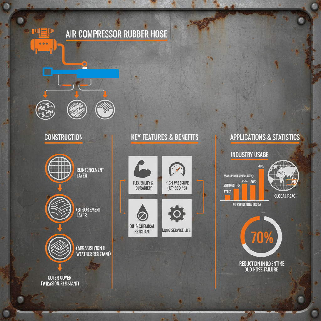 High Performance Air Compressor Rubber Hose for Industrial and Automotive Applications