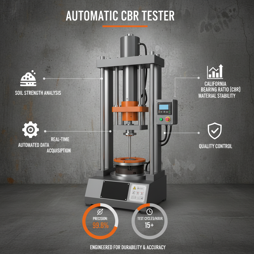 Automatic CBR Test Machine