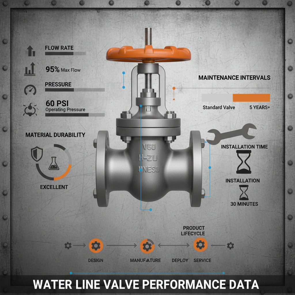 water line valve