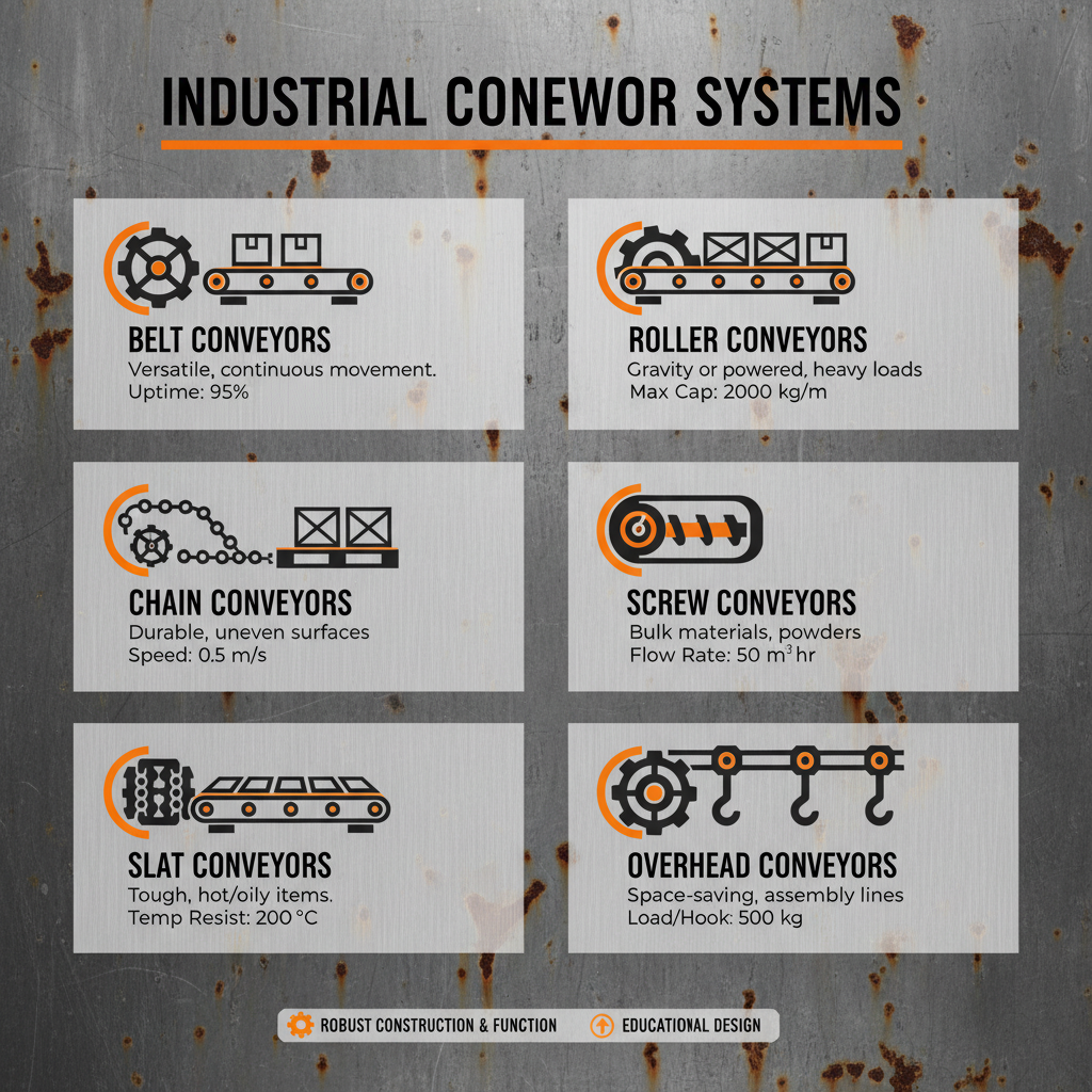different conveyor systems