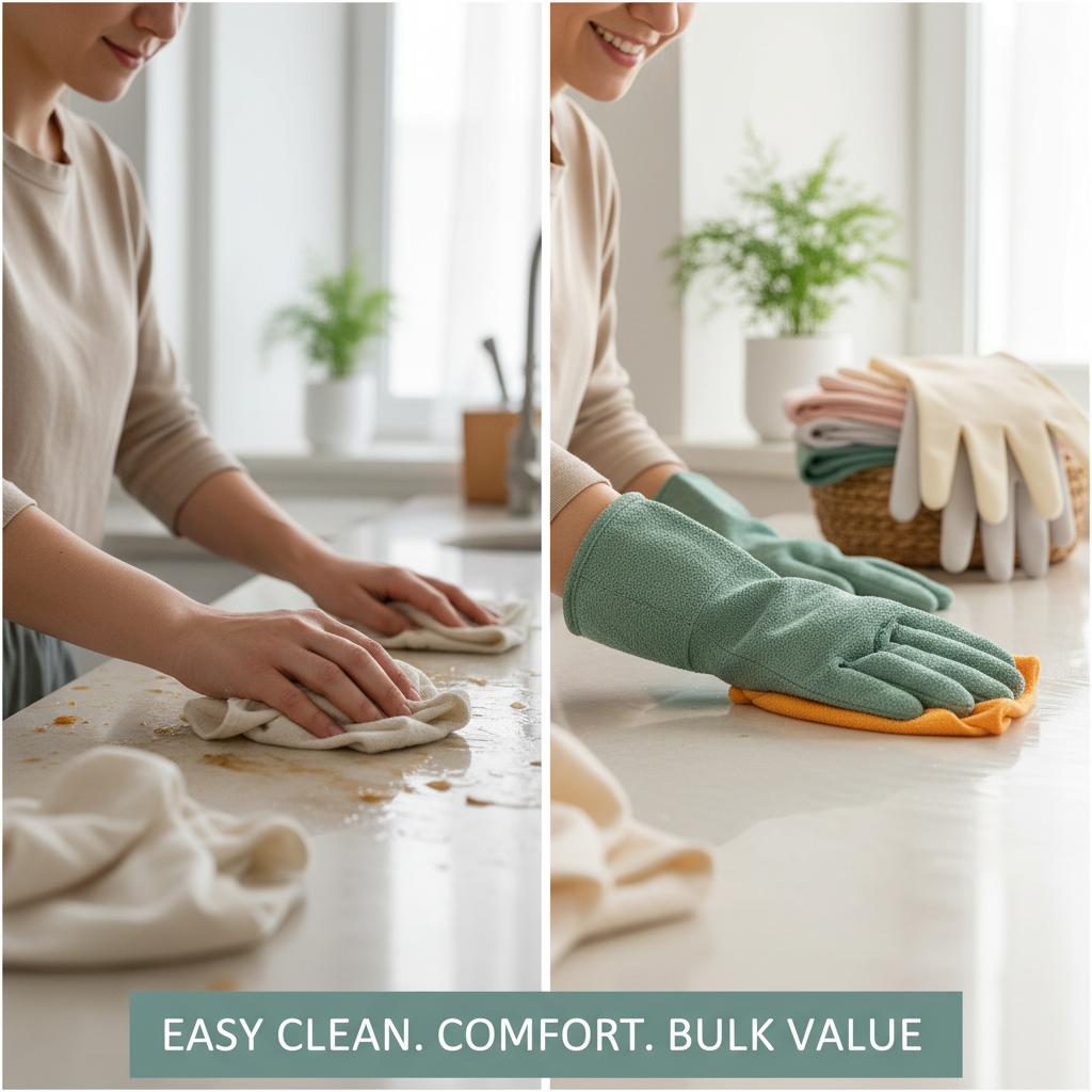 cleaning gloves bulk