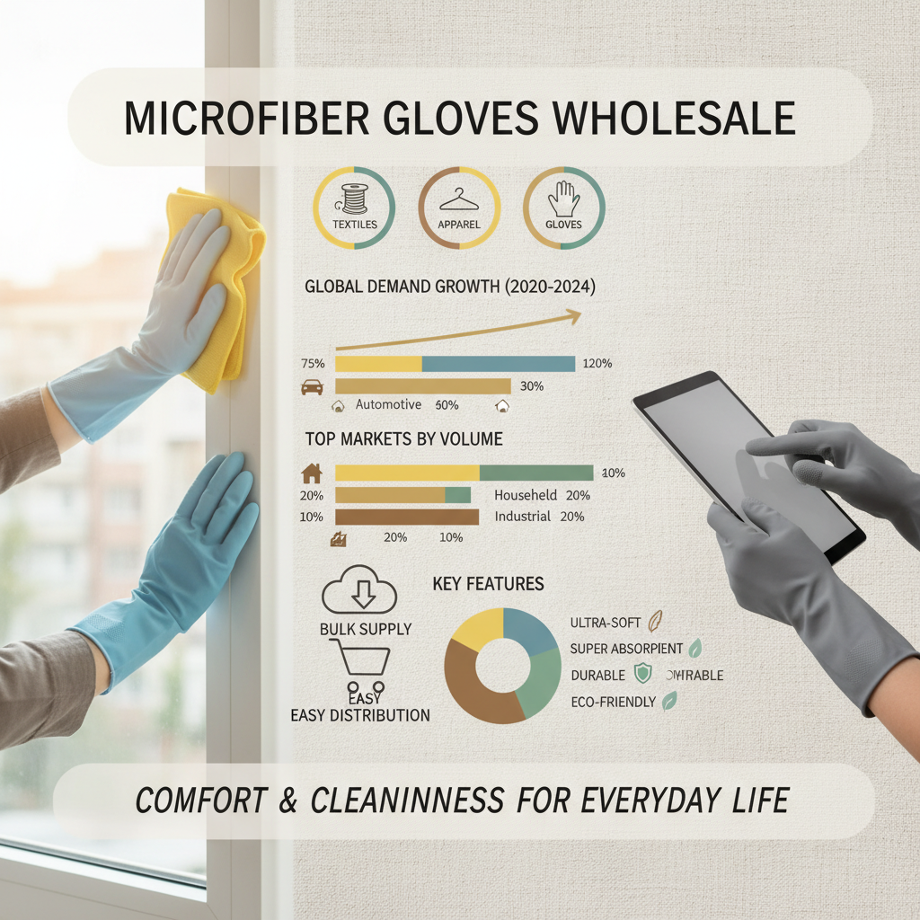 microfiber gloves wholesale