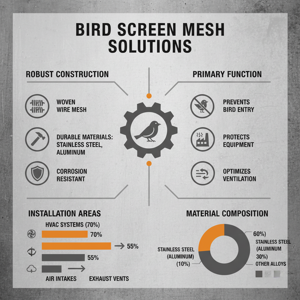 bird screen mesh