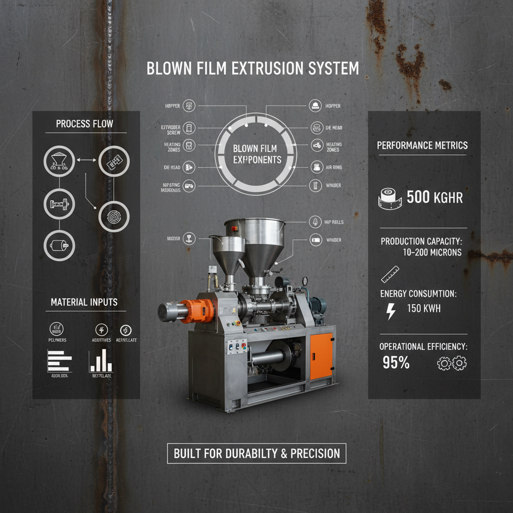 blown film extruder machine