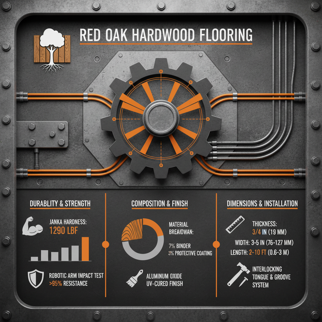 red oak hardwood flooring