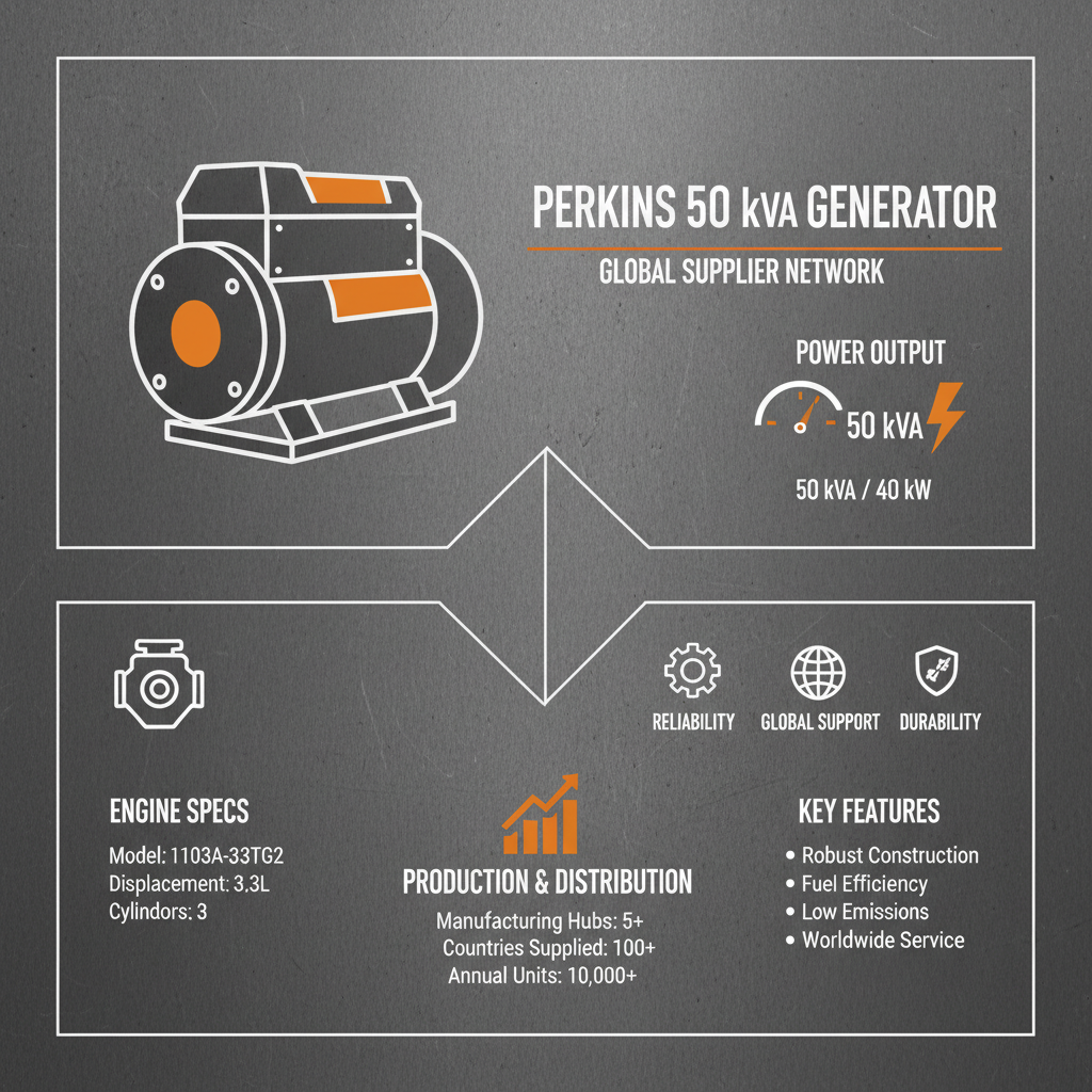 perkins generator 50 kva Supplier