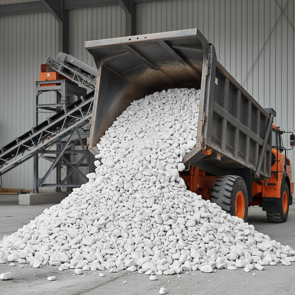Enhance Your Outdoor Space with Premium White Landscape Rock by the Ton