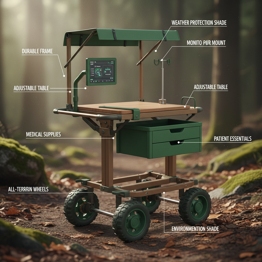 Choosing the Ideal Bedside Trolley for Hospital Environments and Patient Care
