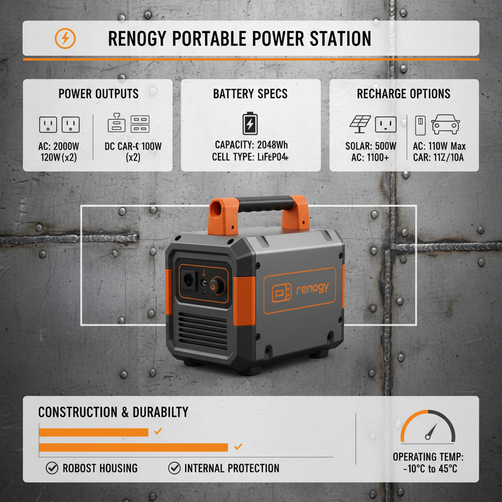 Renogy Portable Power Station A Comprehensive Guide to Off Grid Power Solutions
