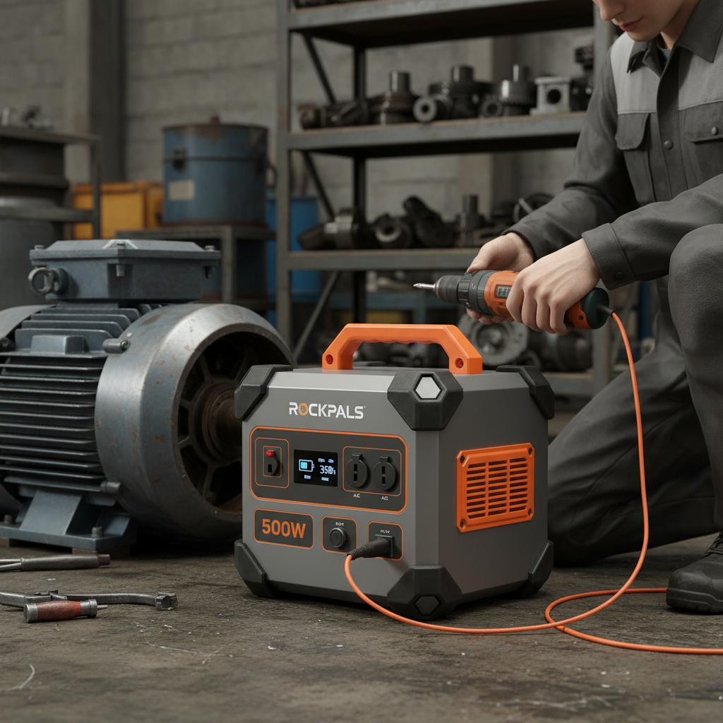 Rockpals Portable Power Station 500W Your Reliable Off Grid Power Solution