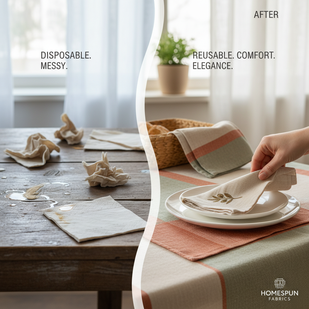 Enhance Your Dining Table With A Beautiful Table Napkin Set