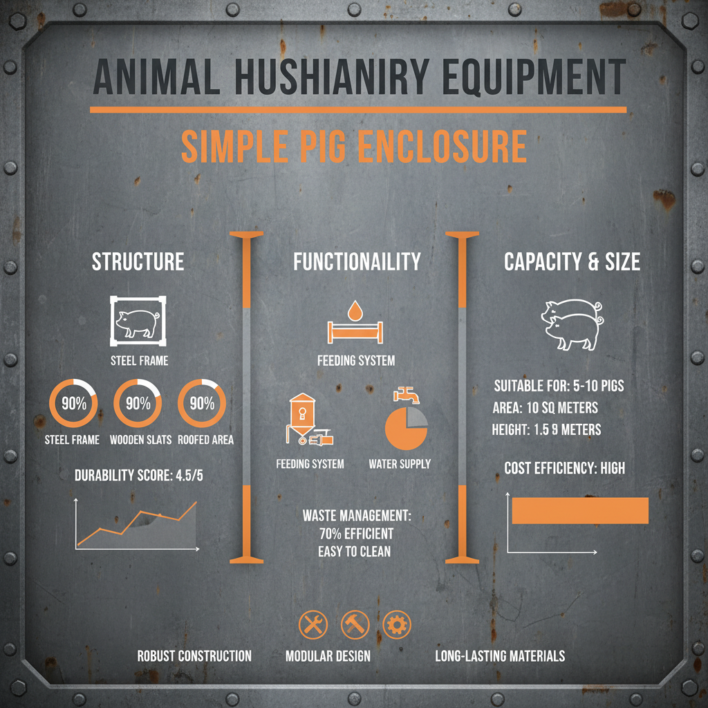 Designing and Constructing a Simple Pig Pen for Optimal Livestock Welfare