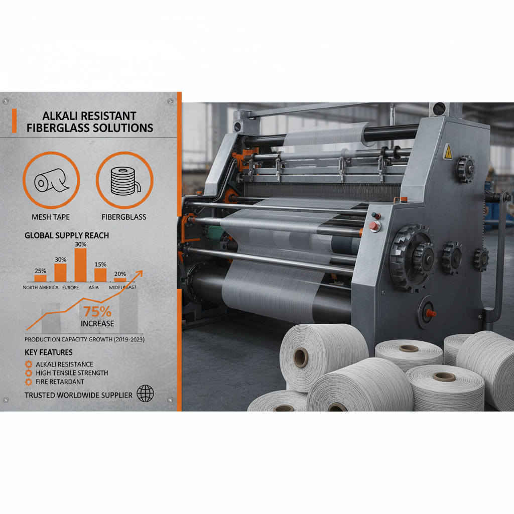 Find a Reliable Alkali Resistant Fiberglass Mesh Tape Supplier for Quality Solutions