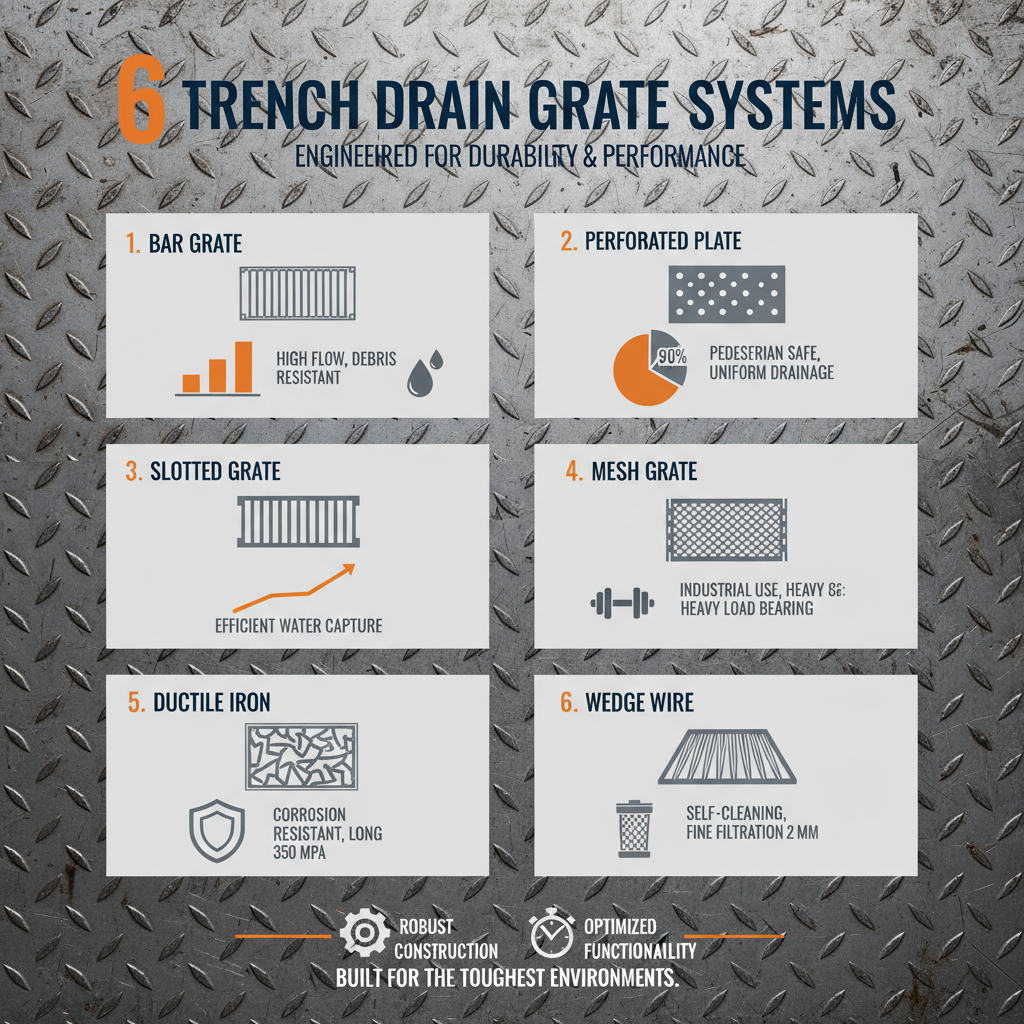 Comprehensive Guide to Selecting the Right 6 Trench Drain Grate for Your Needs