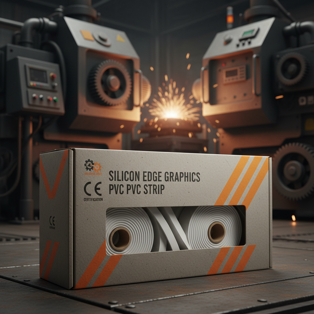 CE Certification Silicon Edge Graphics and PVC Strip for Industrial Applications