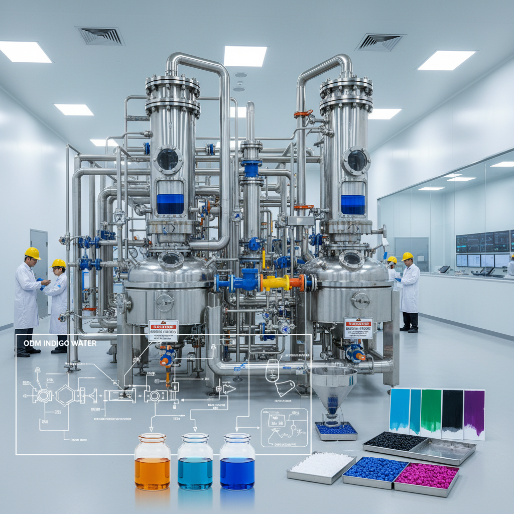 Wuxin Group ODM Indigo Water Solutions for Private Label Branding