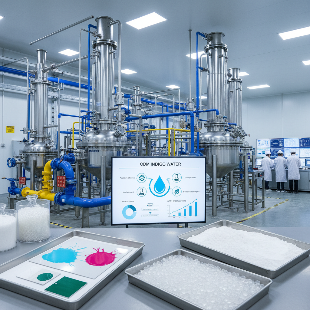 Wuxin Group ODM Indigo Water Solutions for Private Label Branding