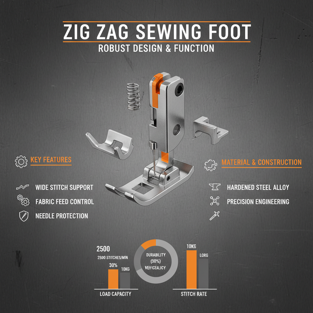 Comprehensive Guide to Choosing the Right Zig Zag Foot for Sewing Machine