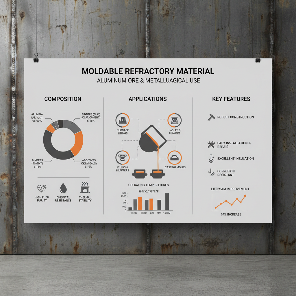 Comprehensive Guide to Moldable Refractory Material for High Temperature Applications