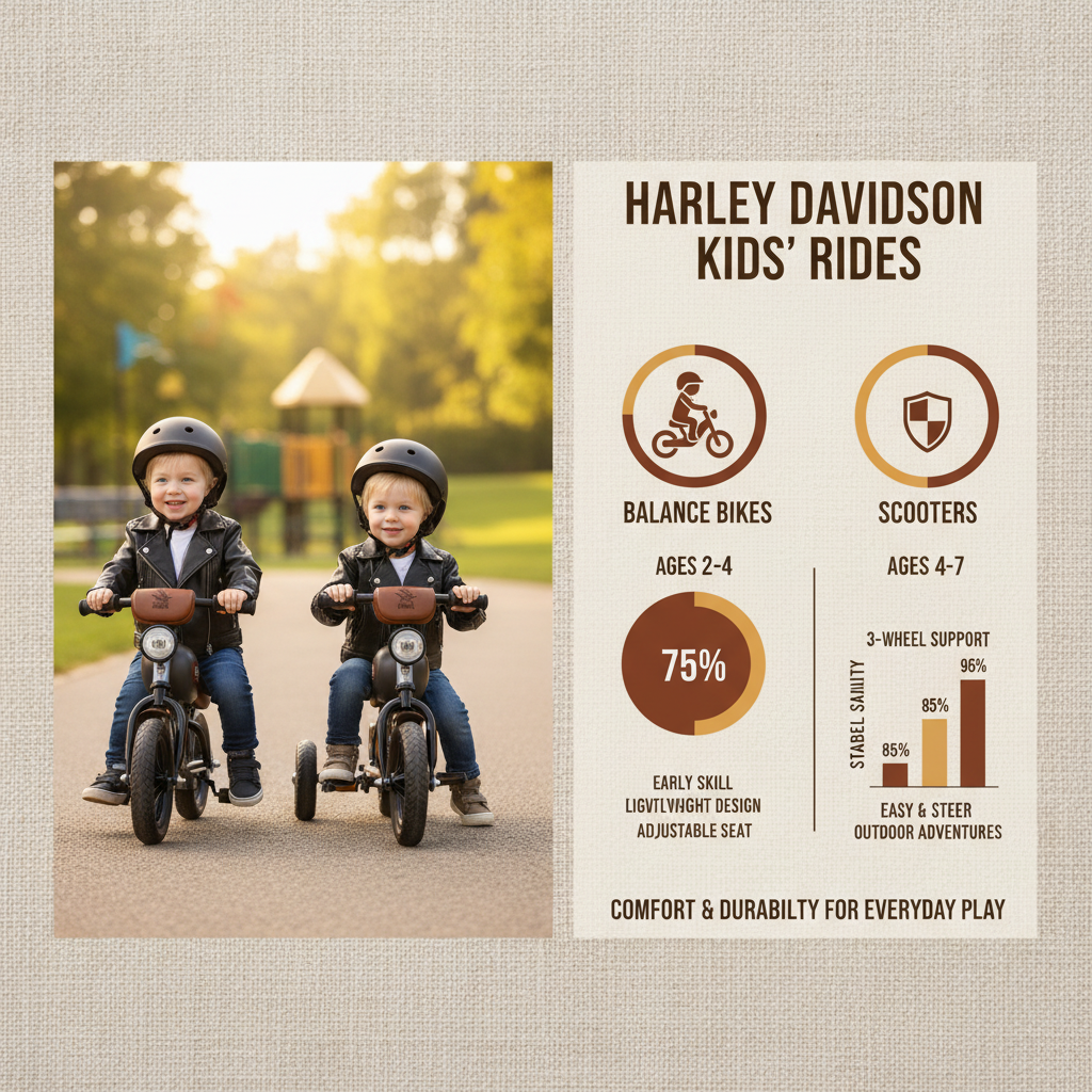 Discover the Best Harley Davidson Kid Motorcycles for Safe and Fun Riding
