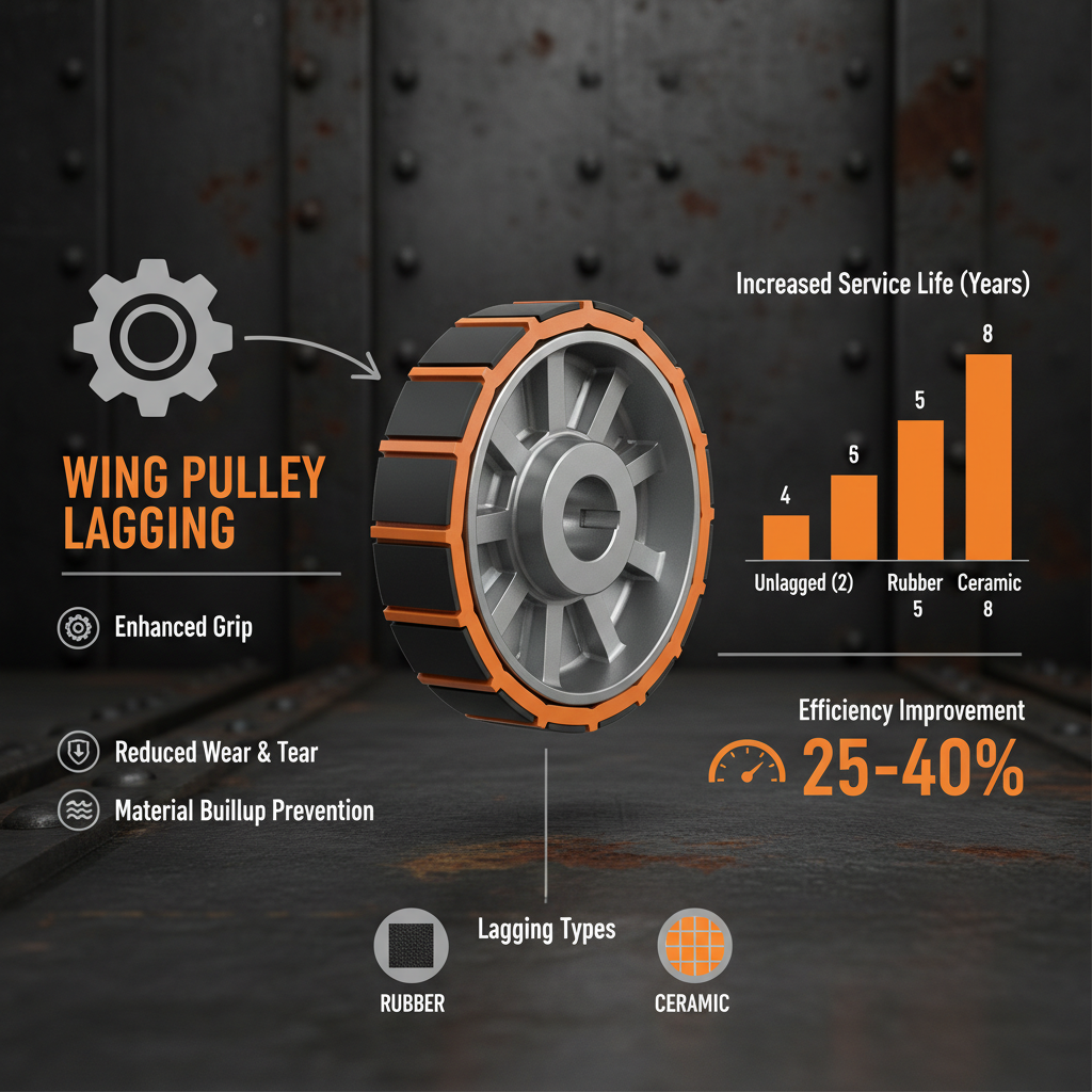 Optimizing Conveyor Performance with Effective Wing Pulley Lagging Solutions