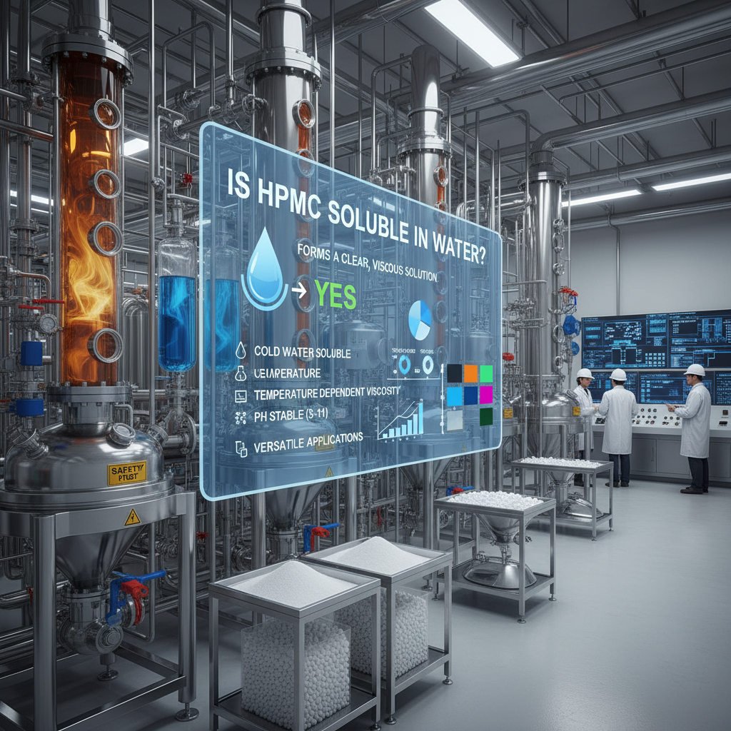 Is HPMC Soluble in Water A Comprehensive Guide to Properties and Applications