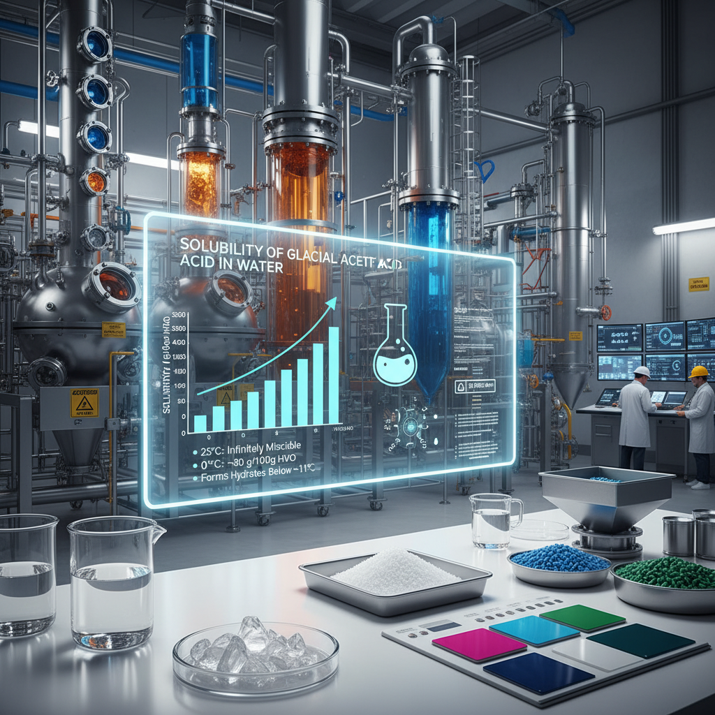 Understanding the Solubility of Glacial Acetic Acid in Water and its Applications