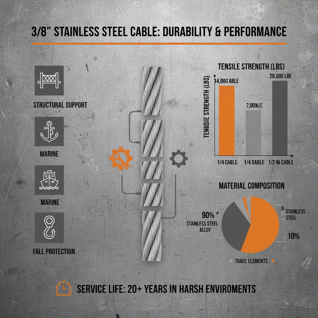Comprehensive Guide to 3 8 Stainless Cable Applications and Benefits