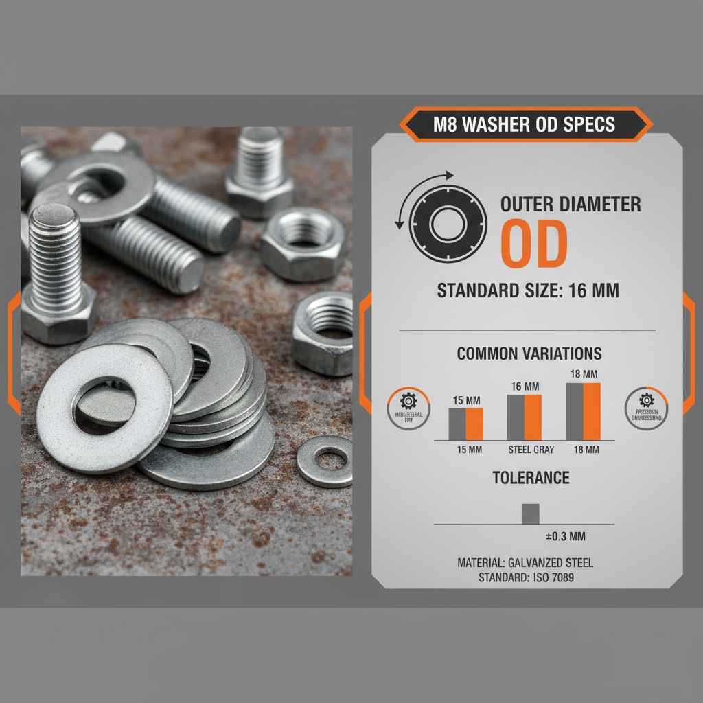 Comprehensive Guide to M8 Washer OD Sizes Applications and Material Selection