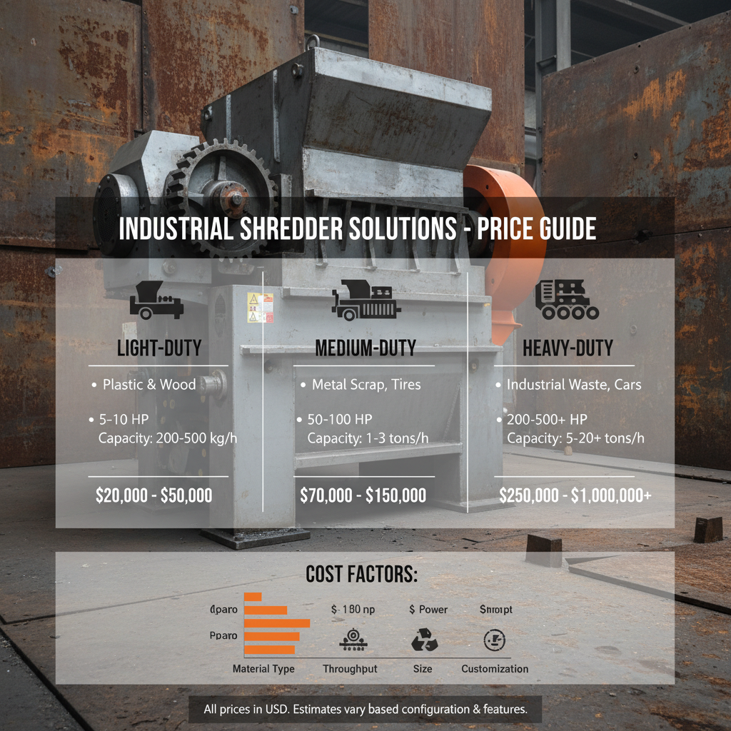 Understanding Industrial Shredder Machine Price Factors and Options